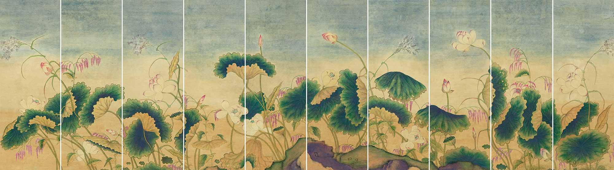 Lotusmalerei 연화도